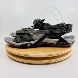 Merrell Azura Wrap Sandals Shoes Womens 9 Gray Mary Jane Open Toe Comfort